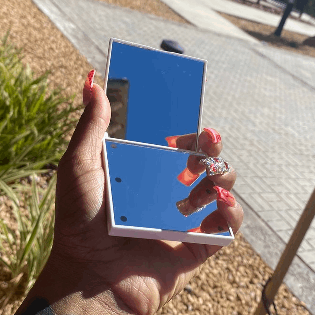 LED 2-Sided Mirror